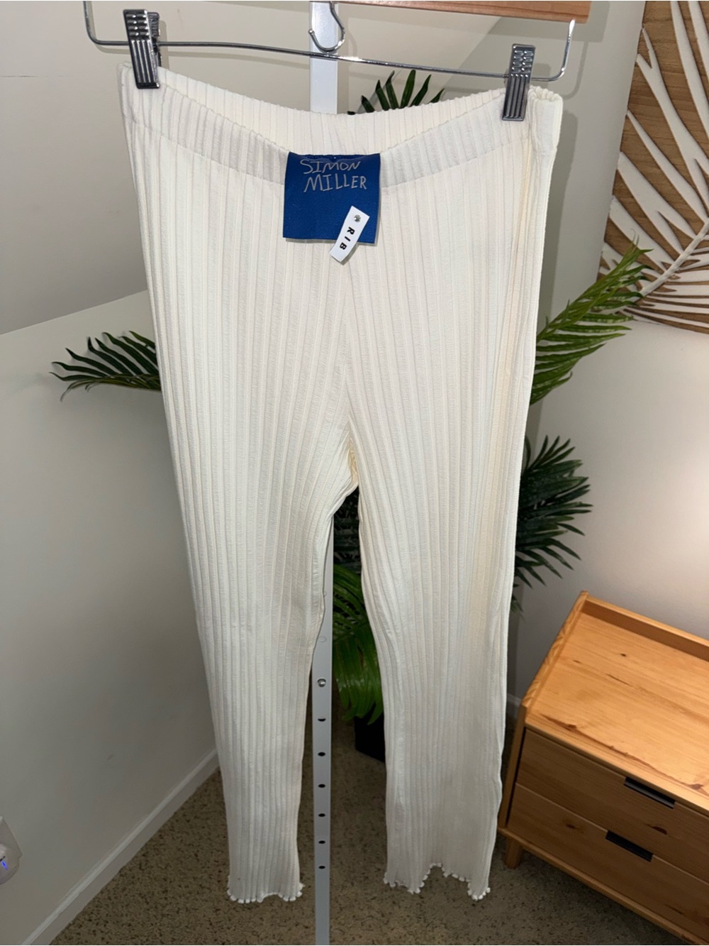 Simon Miller‎ white Ribbed Co-Ord Set S/M - Picture 3 of 3